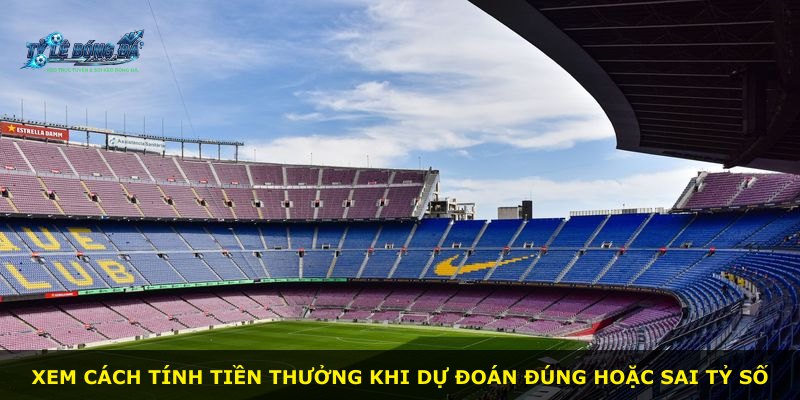 Xem cách tính tiền thưởng khi dự đoán đúng hoặc sai tỷ số